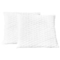 vidaXL Vankúše 2 ks 80x80x14 cm pamäťová pena