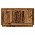 vidaXL Komoda staré drevo 102x35x55 cm kompozitné drevo