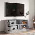 vidaXL TV skrinka betónovo sivá 102x35,5x47,5 cm kompozitné drevo