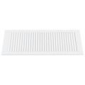 vidaXL Lamelové dvierka na skrinku 2 ks, biele 99,3x39,4 cm, borovica