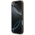 Guess 4G Printed Stripes MagSafe puzdro pre iPhone 17 hnedé