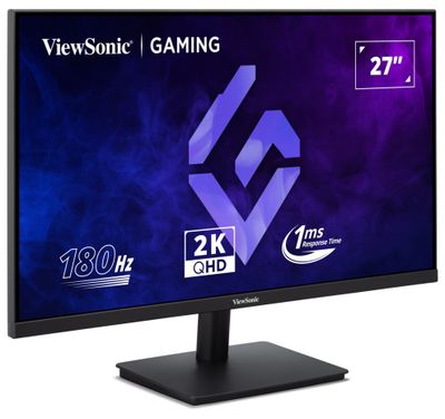 ViewSonic VX27G1-2K 27" 16:9 2560 x 1440 SuperClear® IPS, 180Hz, 1ms MPRT, 2 HDMI, DP, HDR10 LED monitor, herní, 27", IPS, 2560×1440, 16:9, 180Hz, 1ms, 300cd/m2, 2× HDMI, DisplayPort, en. tr. F, cerný
