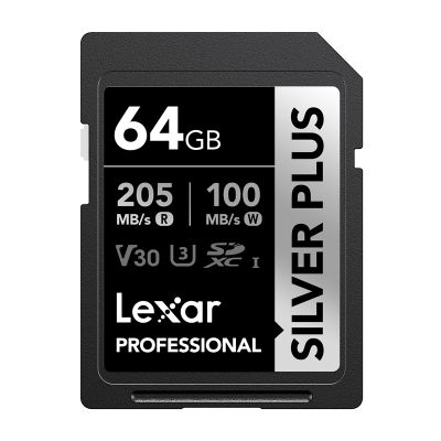 Pamäťová karta Lexar Professional SILVER PLUS SDXC 64 GB