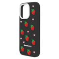 Puzdro Strawberry pre iPhone 11 čierne