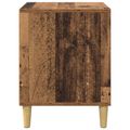 vidaXL Mačka Dom Staré drevo 42,5 x 40 x 53 cm Kompozitné drevo