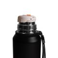 Termoska Vacuum Flask Steel Black 1000 ml - GymBeam