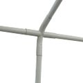 vidaXL Záhradný stan z PVC, 3x4 m, biely