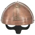 vidaXL Vikingská prilba pre LARP starožitná replika medená oceľ