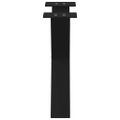 vidaXL Nohy konferenčného stolíka v tvare X, 2 ks, čierne, 50 x (42-43) cm, oceľové
