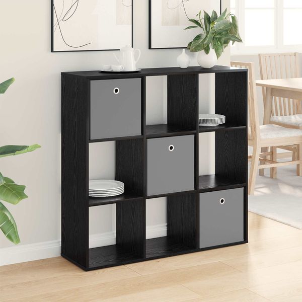 vidaXL Servírovacia skriňa so zásuvkou Čierny dub 102 x 31 x 99,5 cm