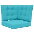 vidaXL Vankúš na vonkajšiu pohovku Polyester Tyrkysová 50,5 x 50,5 cm