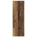 vidaXL Highboard Staré drevo 45 x 41 x 124 cm Kompozitné drevo
