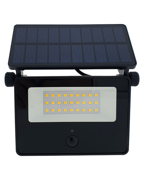 TR 385S LED Solárny reflektor 5W 4200K s pohybovým senzorom Trixline