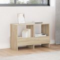 vidaXL Regál na časopisy Sonoma dub 68,5 x 30 x 45 cm