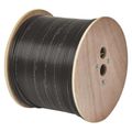 Kábel koaxiálny EMOS RG58U vonkajší lankový / 500m / 5 mm / 50 Ohm / čierny /