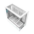 Počítačová skriňa Darkflash DY451 PRO s ventilátorom (biela)