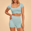 Dámske šortky Sense Storm Blue - BeastPink, veľkosť M, veľkosť oblečenia M, 81% nylon, 19% elastane