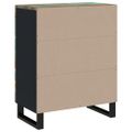 vidaXL Komody 2 ks 60x33x75 cm masívne recyklované drevo