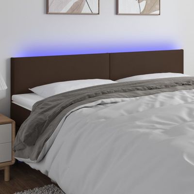 VidaXL Čelo postele hnedé 160x5x78/88 cm umelá koža