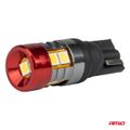 LED žiarovky CANBUS T10 W5W 9 SMD 3030 Biele 12V 24V AMiO-04242