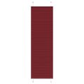 vidaXL Plisovaná roleta bordová červená 55x200 cm šírka látky 54,4 cm polyester