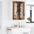vidaXL Dvierka na umývačku Kalmar Staré drevo 60 x 31 x 80 cm