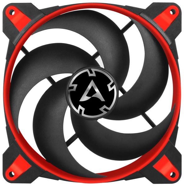 ARCTIC BioniX P140 - Red Ventilátor, 140mm, FDB ložisko, 4pin PWM, PST, výška 28mm, červeno-čierny