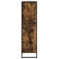 vidaXL Knižnica 68 x 30 x 108.5 cm Kompozitné drevo Dymová dub