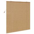 vidaXL Roleta Hnedá 140 x 160 cm Bambus