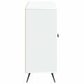 vidaXL Servírovacia skriňa Biela 89 x 34,5 x 80 cm Kompozitné drevo
