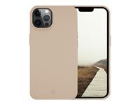 Zadný kryt pre mobilný telefón - silikón, recyklovaný plast - ružová pink sand - pre Apple iPhone 12, 12 Pro