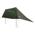 vidaXL Auto Stan 308 x 215 x 220 cm Armádna zelená Polyester a oceľ