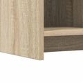 vidaXL Skriňa na topánky Dub sonoma 85 x 39,5 x 70 cm Kompozitné drevo