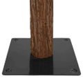 vidaXL Úzky vianočný stromček s 300 LED-i so stojanom Zelená 180 cm