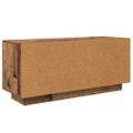 vidaXL TV skrinka 102 x 35 x 45 cm Staré drevo Kompozitné drevo