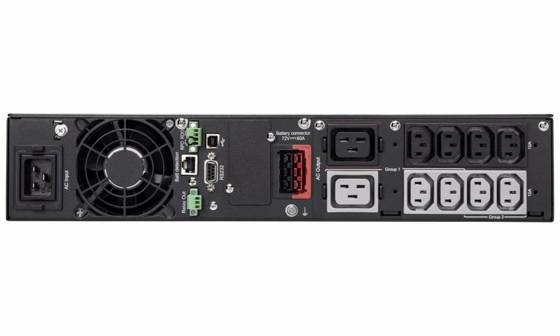 EATON UPS 5PX 2200i RT2U G2, 2000VA, 1/1 fáze Záložní zdroj, 1/1 fáze, 2200VA, 2200W, rack/tower, 2U, 8x IEC C13, 2x IEC C19, 1x IEC C20