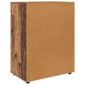 vidaXL Úložné skrine 80 x 48 x 105 cm Kompozitné drevo Staré drevo