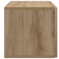 vidaXL Nástenná TV skrinka 78,5 x 31 x 30 cm Dub artisan