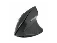 Myš - ergonomická - nabíjacia - 5 tlačidiel - bezdrôtová - 2,4 GHz, Bluetooth - bezdrôtový prijímač USB - predajný box