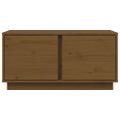 vidaXL Konferenčný stolík medovo-hnedý 80x50x40 cm borovicový masív