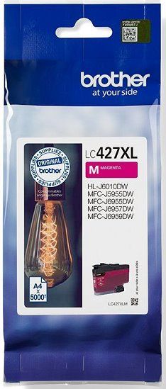 kazeta BROTHER LC-427XL Magenta MFC-J5955DW/MFC-J6955DW/MFC-J6957DW (5000 str.)