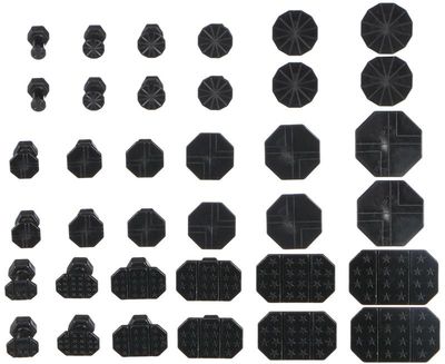 Sada nástavcov na opravu promáčknej karoserie CAR BODY REPAIR SET 40 SIXTOL