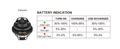 Olantern Classic Mini 
(Forest Green) OLIGHT Rechargeable 16.65Wh(4500mAh/3.7V) Li-ion Batter