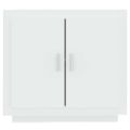 vidaXL Komoda biela 80x40x75 cm spracované drevo