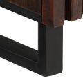 vidaXL Komoda hnedá 90x34x75 cm mangovníkový masív