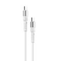 Forever Core High Power kábel USB - USB-C 2,0 m biely 100W pre GaN