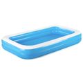 Bestway Nafukovací bazén 305 x 183 x 46 cm Obdĺžnikový pre Modrá