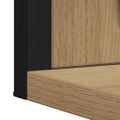 vidaXL Zrkadlo dub artisan 50 x 12 x 60 cm Sklo a inžinierske drevo