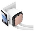 Krux vodný chladič CPU HydroArc 360 / 3x120mm ARGB / customizovaný LCD / biely Krux vodný chladič CPU HydroArc 360 / 3x120mm ARGB / customizovaný LCD / biely