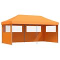 vidaXL Párty stan 292 x 580 x 315 cm Oranžová Oxfordská látka